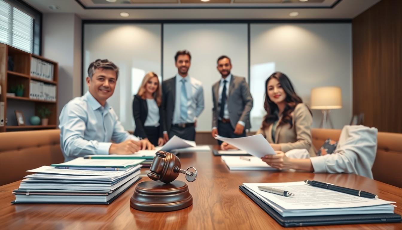 Property settlement documents and transfer review